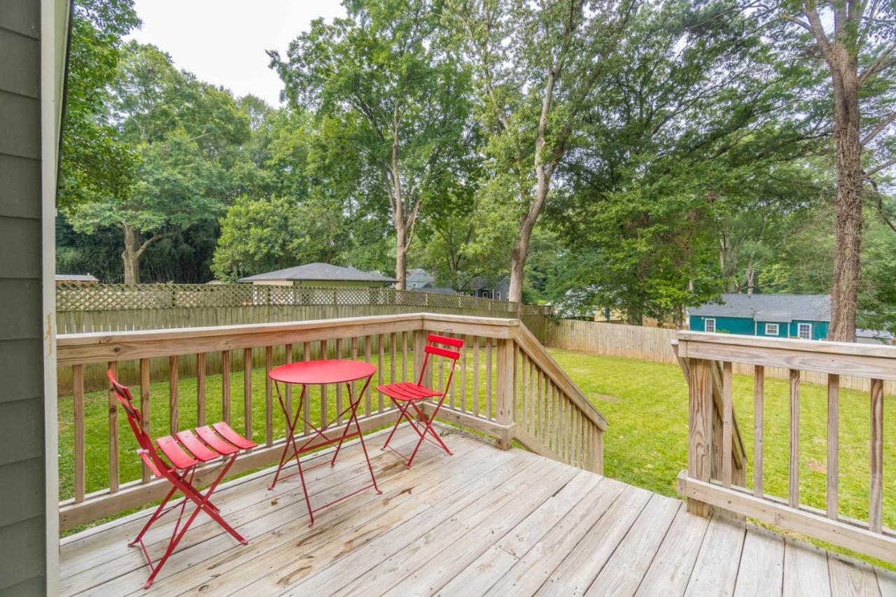Modern Cozy Bungalow In East Atlanta Village Exteriör bild